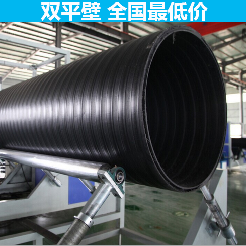 雙平壁鋼塑復(fù)合纏繞管和聚乙烯中空纏繞管比較！